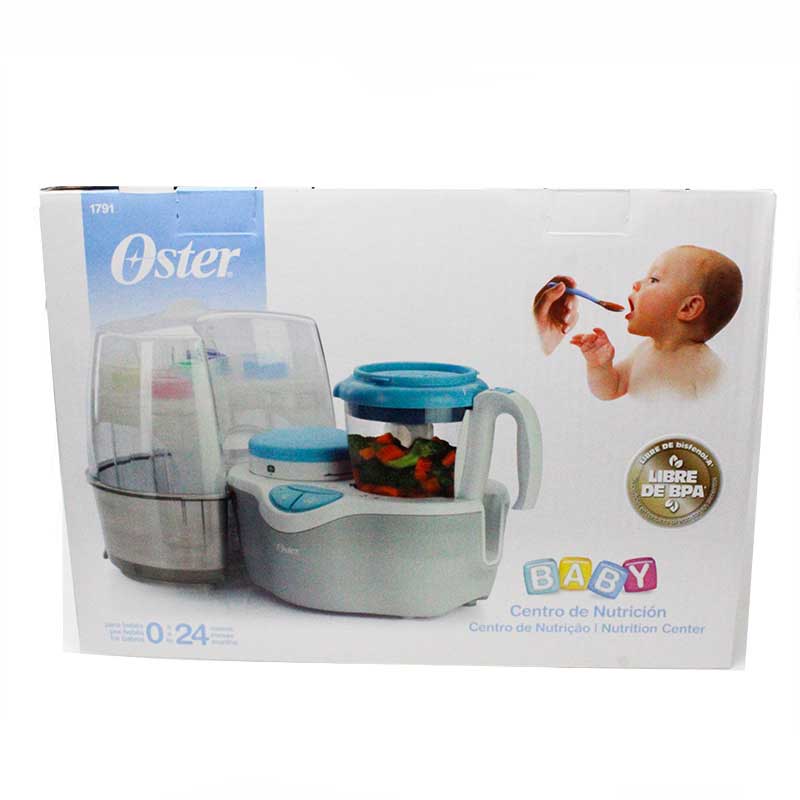 Oster Baby Centro de Nutrición 3 en 1 - Procesador de Alimentos para Bebé :  : Hogar y Cocina