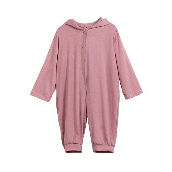 Pijama Dinosaurio para Bebé Color Rosa