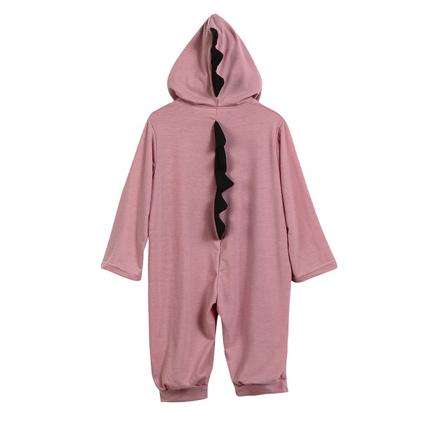 Pijama Dinosaurio para Bebé Color Rosa