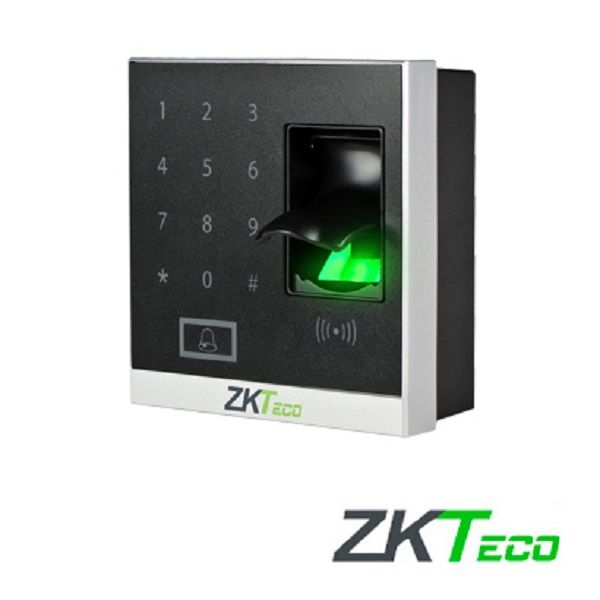 ACCESO BASICO ZKTECO X8S STANDALONE BIOMETRICO 500HUELLA/500TARJETAS125KHZ/8GRUPOSDECONTRASEÑA TECLADO TACTIL SIN FUENTE DE ALIMENTACION INTERIOR