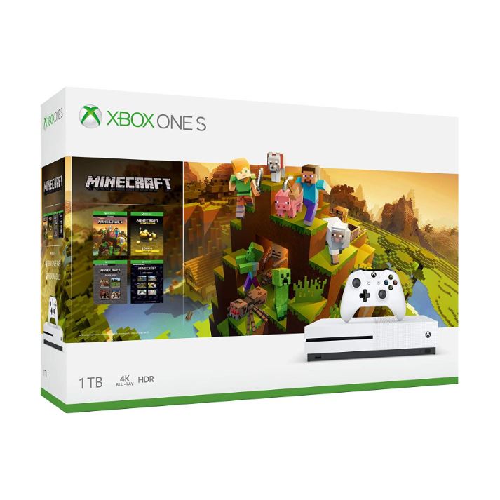 Consola Xbox One S 1tb Minecraft Edition 1 Control + Gold