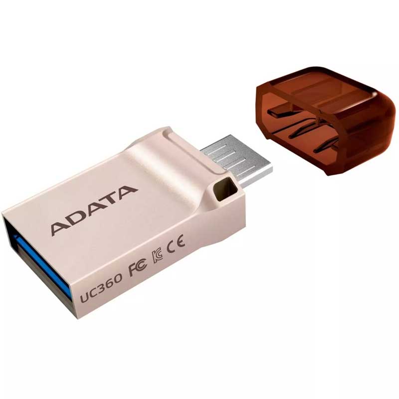Memoria USB OTG 64GB ADATA UC360 Android Celular Tablet AUC360-64G-RGD