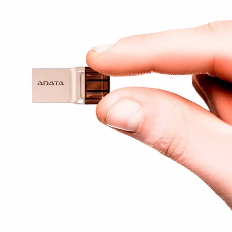 Memoria USB OTG 64GB ADATA UC360 Android Celular Tablet AUC360-64G-RGD