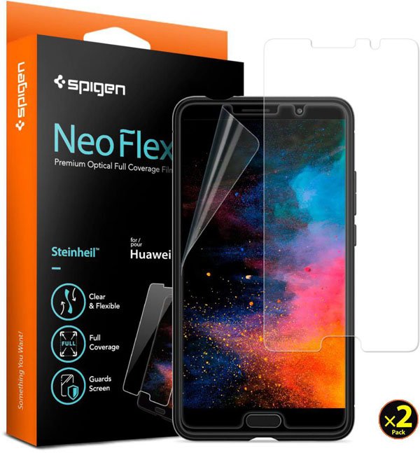 Mica Galaxy Mate 10 Neoflex Auto Reparable Plástica 2 Pack