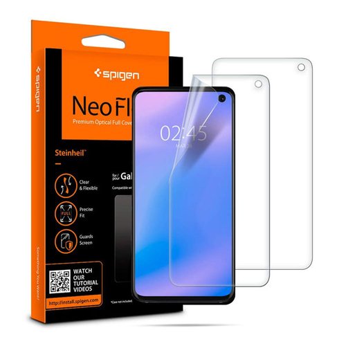 Mica Galaxy S10 Neoflex Auto Reparable Plástica 2 Pack