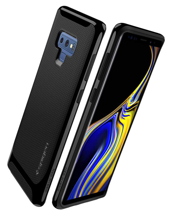 Funda Galaxy Note 9 Neo Hybrid Negro Brillante