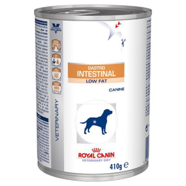 Royal Canin Dieta Veterinaria Alimento Humedo para Perro Gastro-Intestinal Bajo en grasa lata 385 g