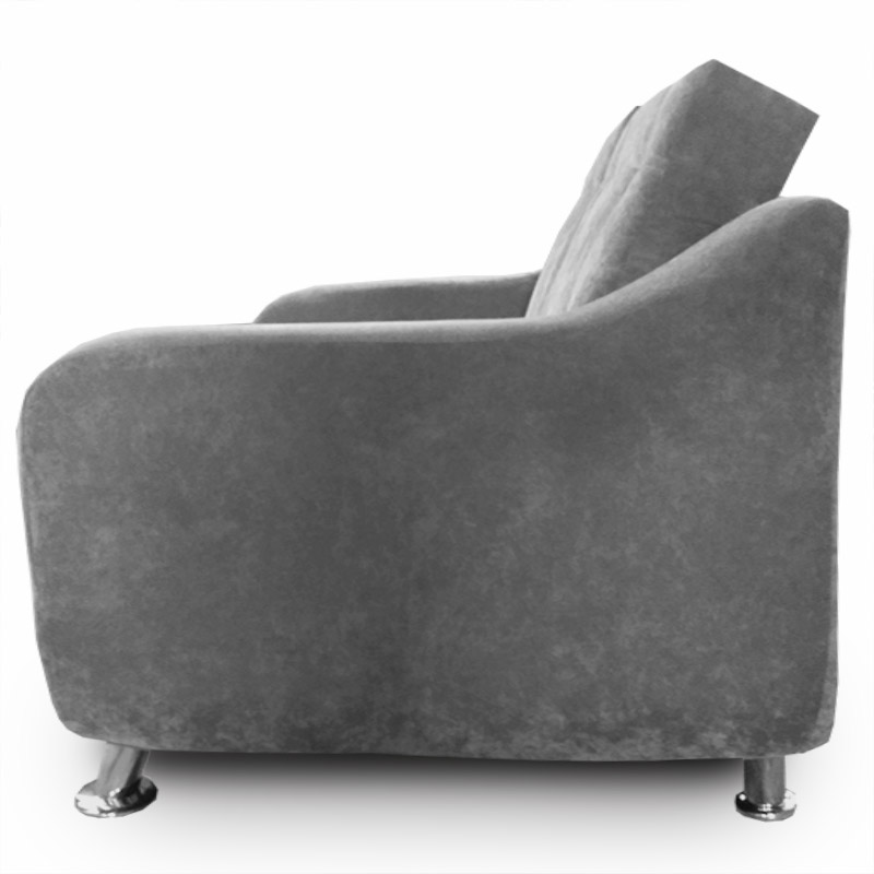 Sala City 3 pzs., Sillón + Love + Love, Velvet Gris Maderian// ENTREGA A CDMX Y ZONA METROPOLITANA.