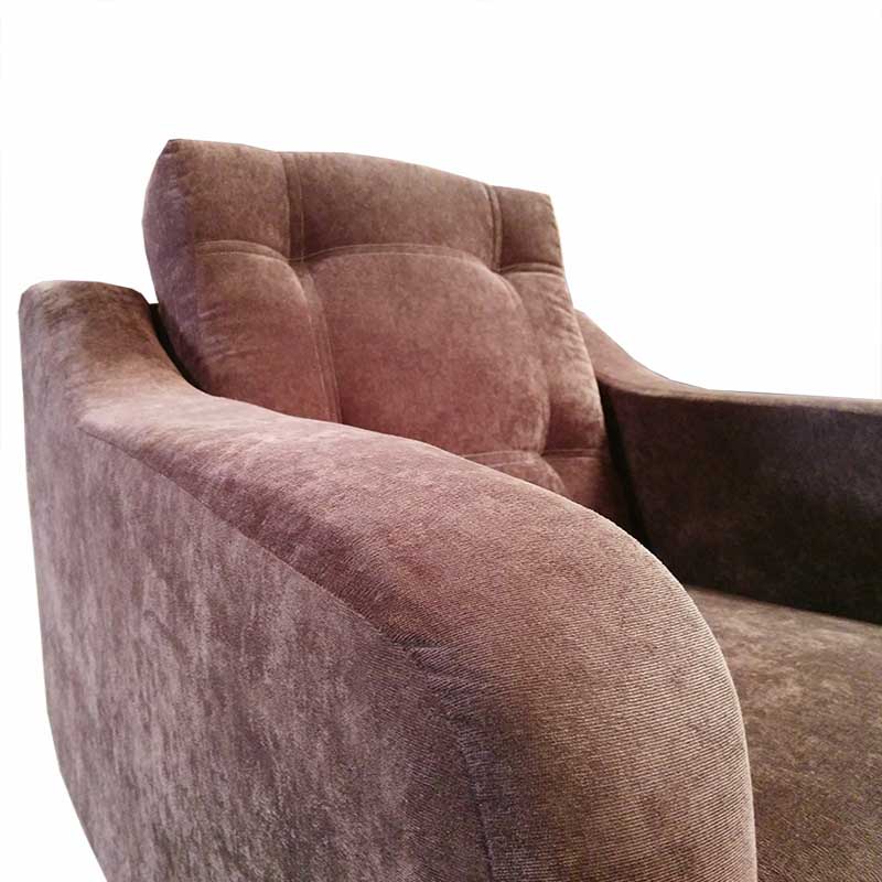 Sillon City Velvet Chocolate Maderian// ENTREGA A CDMX Y ZONA METROPOLITANA.