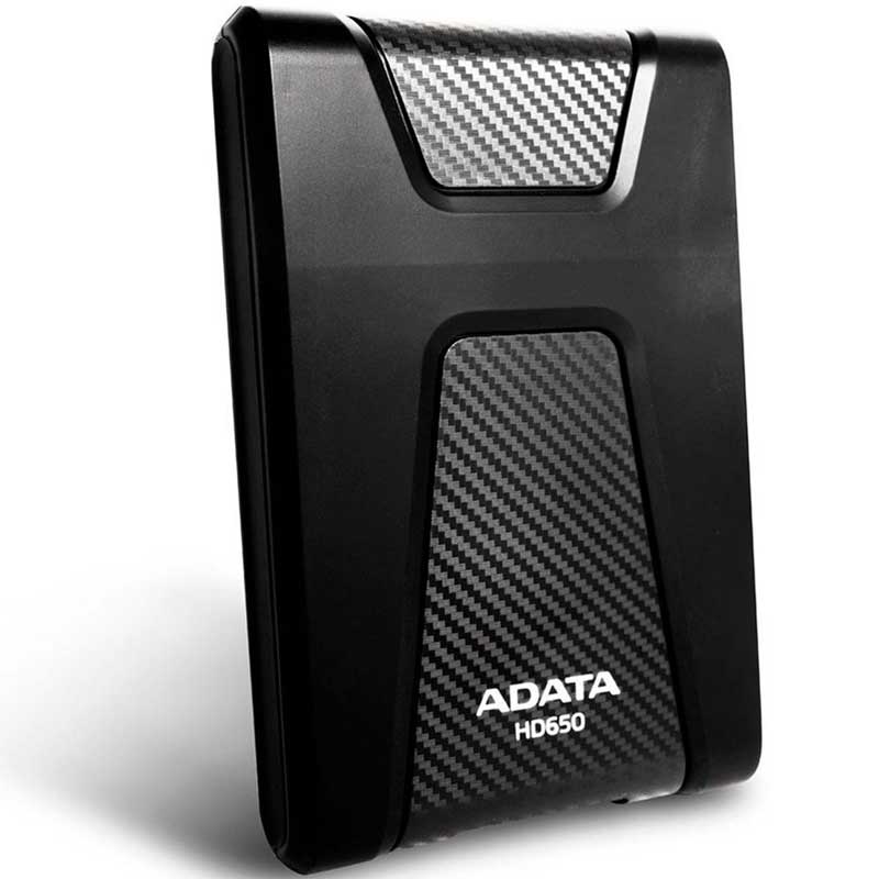 Disco Duro Externo 1TB ADATA HD650 USB 3.1 Uso Rudo Portatil AHD650-1TU31-CBK