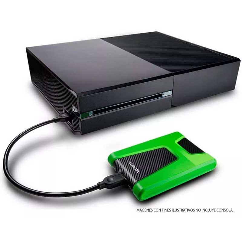 Disco Duro Externo 1TB ADATA HD650X USB 3.1 Consola Xbox One AHD650X-1TU3-CGN 