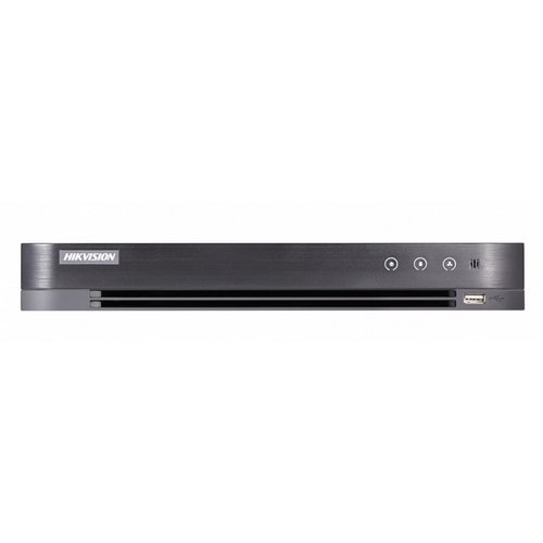 Dvr Hikvision 4 Canales DS7204HQHIK1 Turbo Hd 2 Ch Ip H265 
