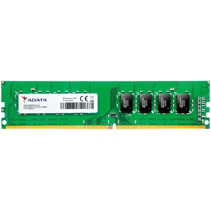 Memoria Ram DDR4 Adata 2666MHz 4GB PC4-21300 AD4U2666J4G19-S