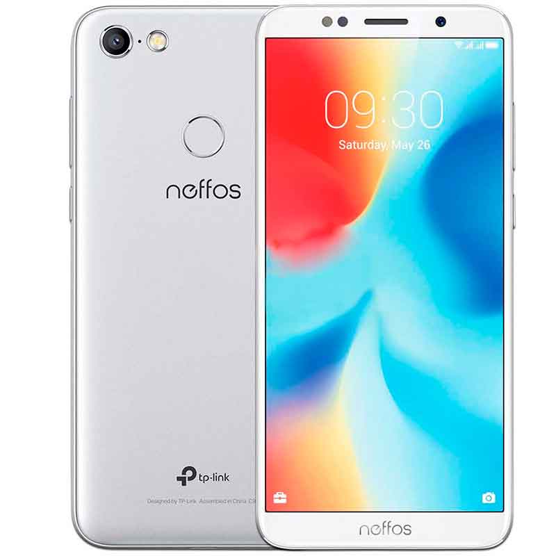 Celular Neffos C9a Hd+ 2gb 16gb Quad Core 13mpx Android 8.1 Plata TP706C64MX