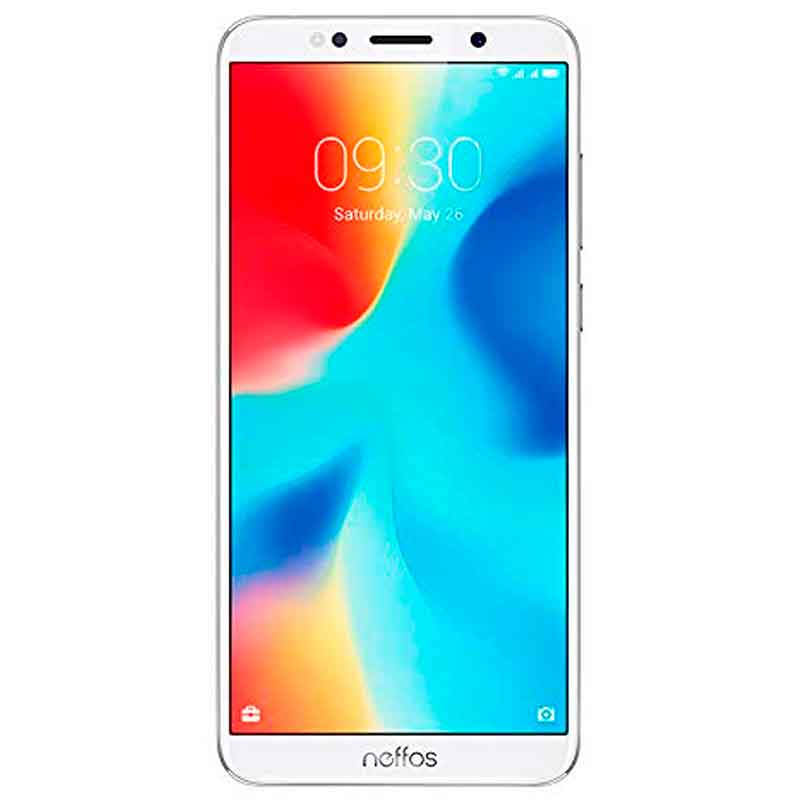 Celular Neffos C9a Hd+ 2gb 16gb Quad Core 13mpx Android 8.1 Plata TP706C64MX