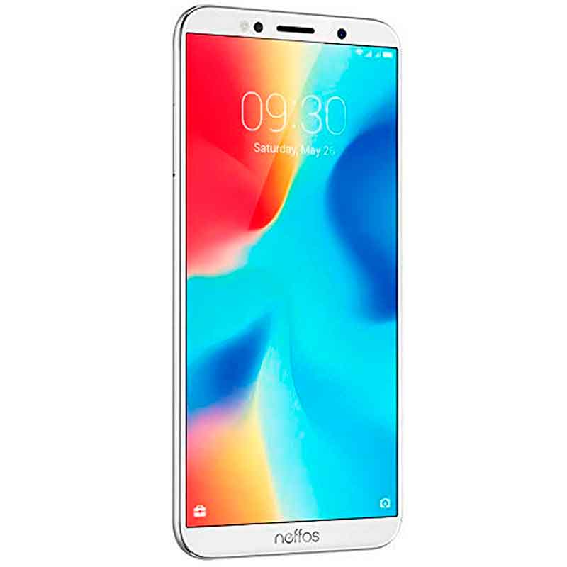 Celular Neffos C9a Hd+ 2gb 16gb Quad Core 13mpx Android 8.1 Plata TP706C64MX