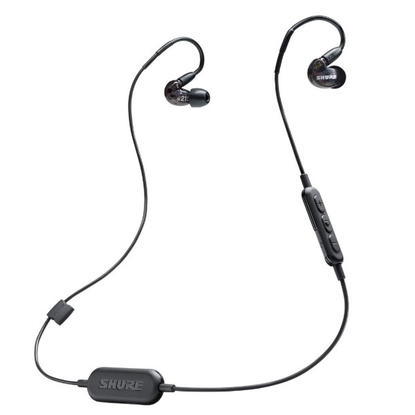 Audífonos inalámbricos Shure SE215-K-BT1  Negro traslúcido