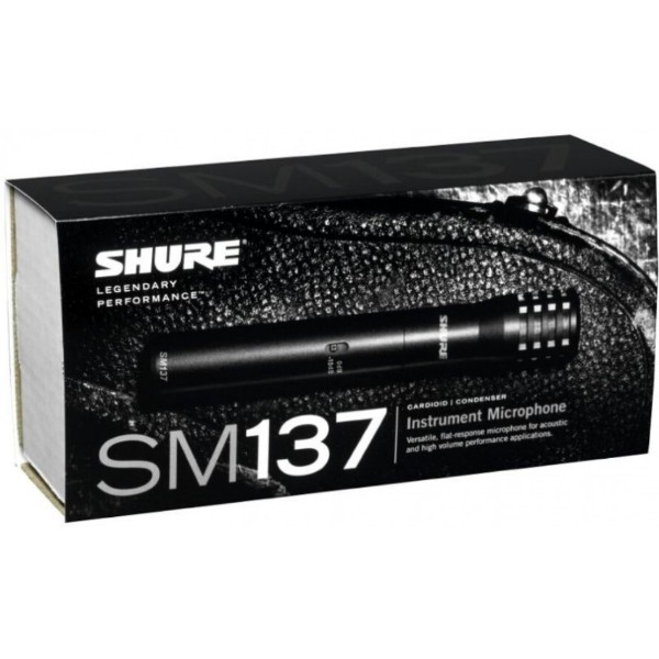 Micrófono Mano Shure SM137-LC Condensador Versátil