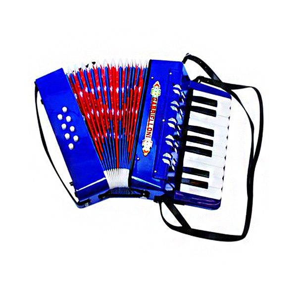 Acordeón Profesional Infantil 17 Teclas-8 Botones Acordes De Agudos