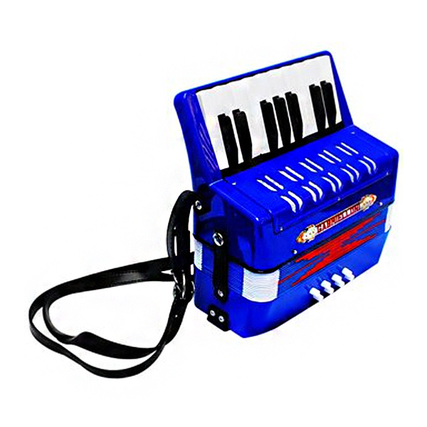 Acordeón Profesional Infantil 17 Teclas-8 Botones Acordes De Agudos