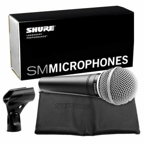 Micrófono vocal Shure SM48-LC Cardioide Esfera