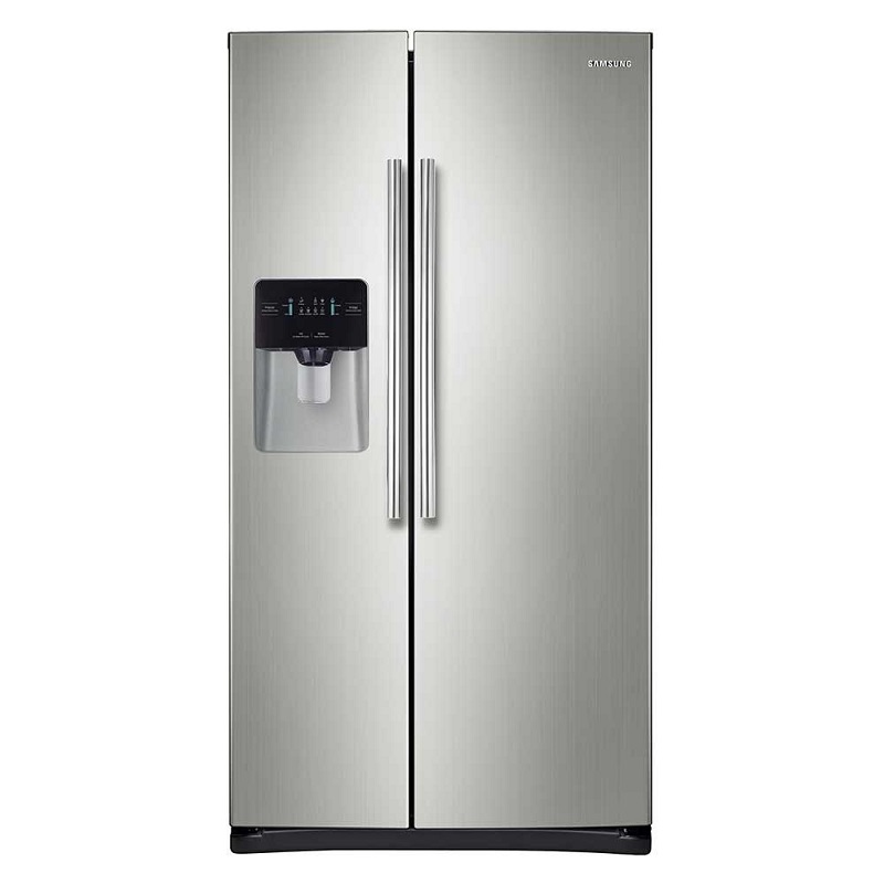 Refrigerador Samsung RS25J5008SP 25 Pies con Despachador Silver