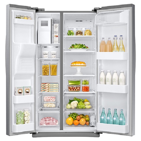 Refrigerador Samsung RS25J5008SP 25 Pies con Despachador Silver