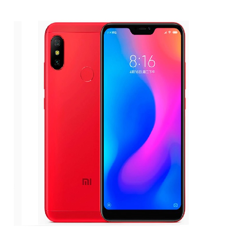 Celular Xiaomi Mi A2 Lite 64GB RAM 4GB  Dual Sim 5.84 pulgadas 12 MP Desbloqueado ROJO