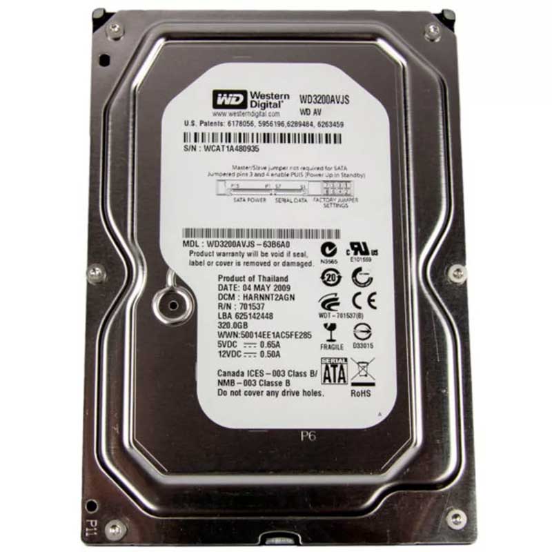 Disco Duro 320gb Seagate St3320413cs 7200rpm 3.5 Sata