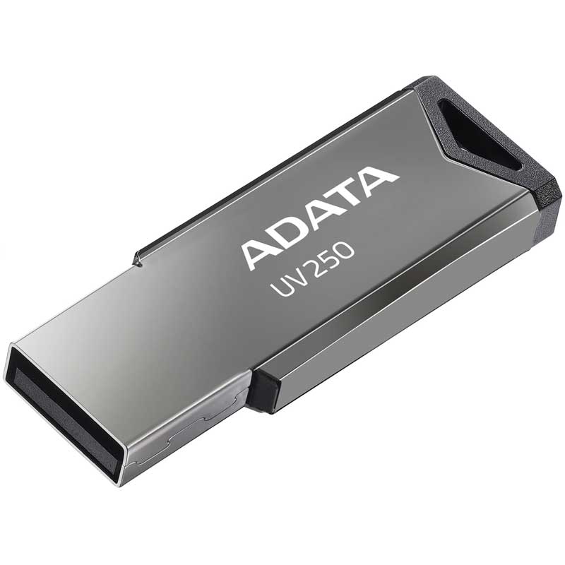Memoria USB 32GB ADATA UV250 2.0 Flash Drive Metalica AUV250-32G-RBK