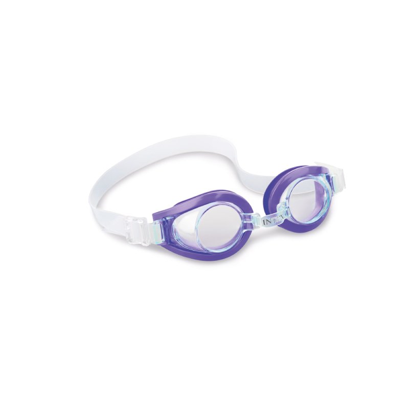 Goggles Clásicos Para Natacion Infantiles Amarillos Intex 