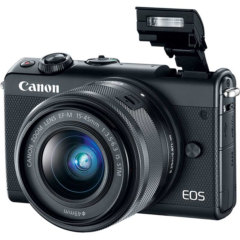 EOS M100 Mirrorless con lente EF-M 15-45mm f/3.5-6.3 IS STM