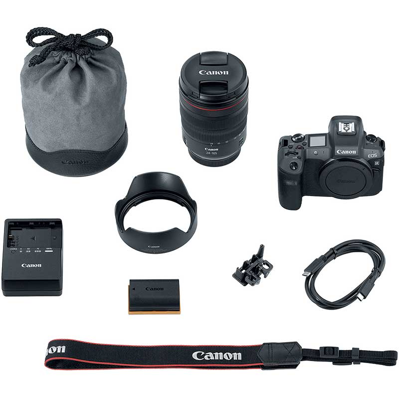 EOS R Kit con Lente RF 24-105mm f/4 L IS USM + Adaptador EF-EOS R