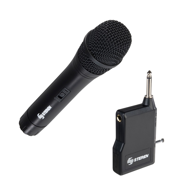 Micrófono Inalámbrico Con Receptor Multiconexión Steren