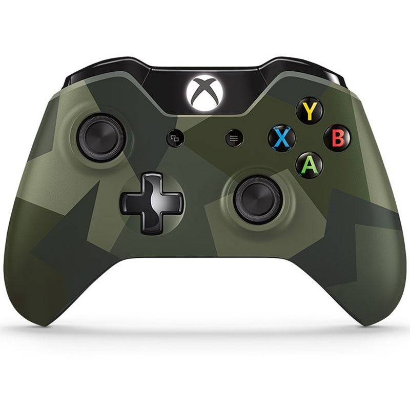 Control Xbox One Inalambrico Microsoft Edicion Especial Armed Forces Ii Wl3-00095