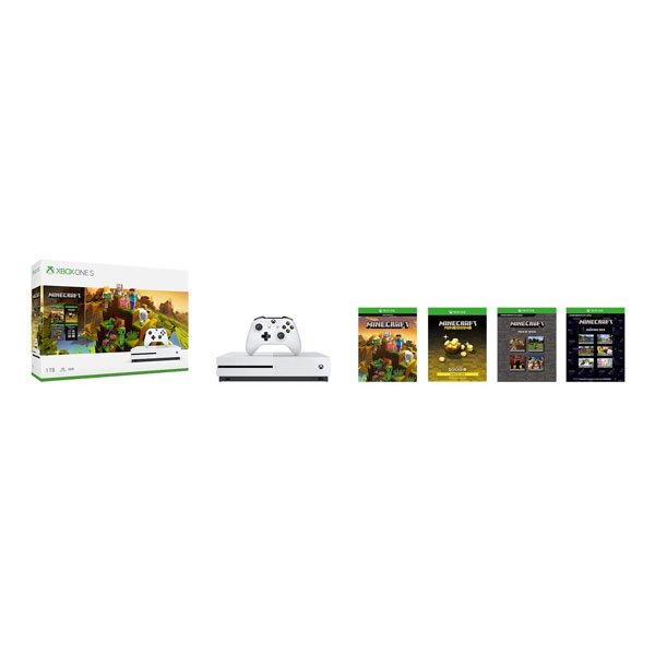 Consola Xbox One S, 1TB + Minecraft Holiday - Bundle Edition