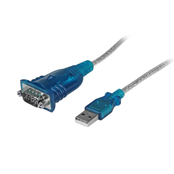 CABLE ADAPTADOR USB A SERIE RS232 1 PUERTO SERIAL DB9