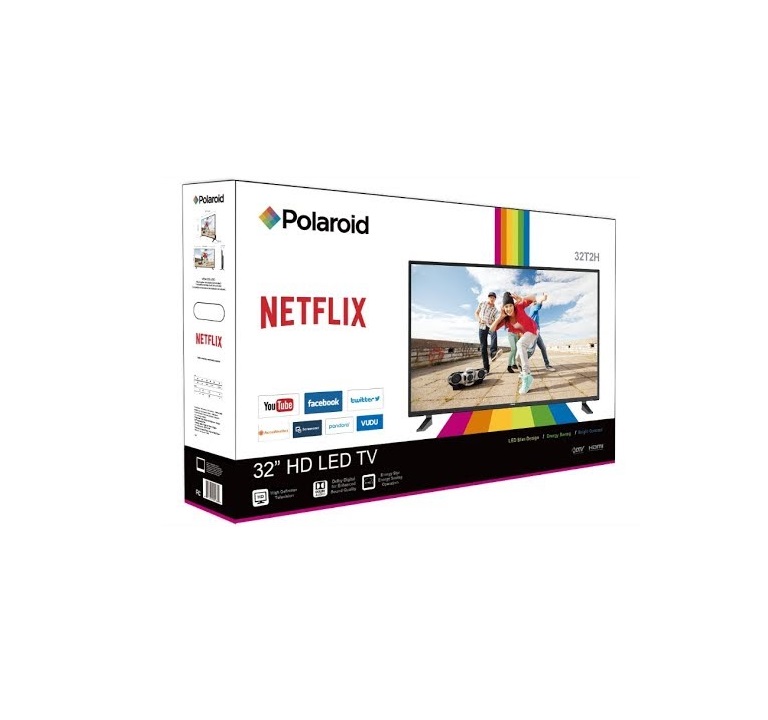 Pantalla SMART TV 32 pulgadas Polaroid 32T2H Class HD LED