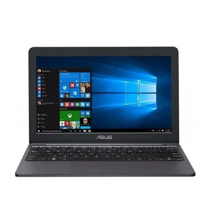 Laptop ASUS Vivobook E203ma intel Celeron N4000 2GB RAM 32GB eMMC 11 pulgadas Windows 10 Home Color GRIS