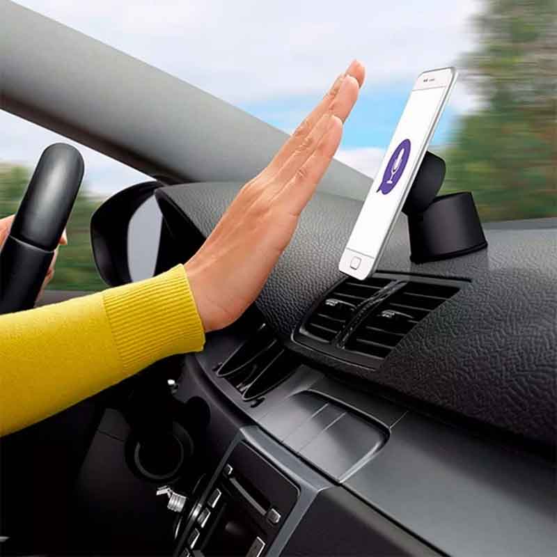 Soporte Celular Para Auto Logitech Zerotouch Control Por Voz
