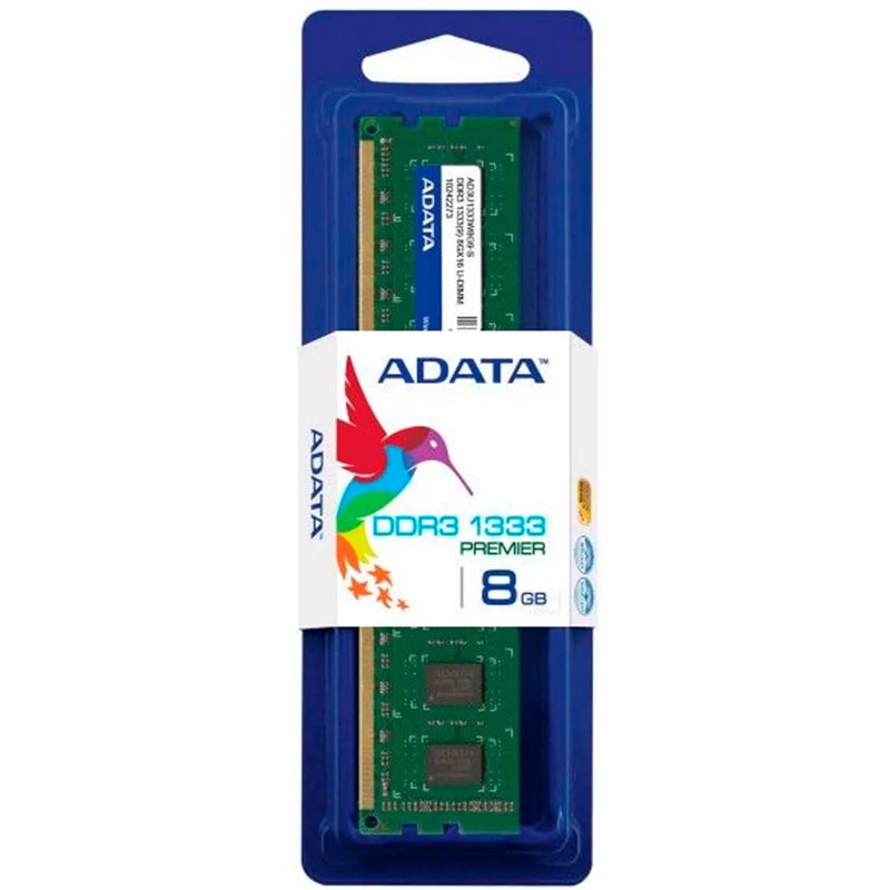 Memoria RAM DDR3 8GB 1333MHz ADATA Premier PC AD3U1333W8G9-S 