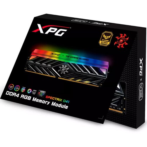 Memoria RAM DDR4 8GB 3000MHz XPG SPECTRIX D41 TUF Gaming RGB Disipador AX4U300038G16-SB41 