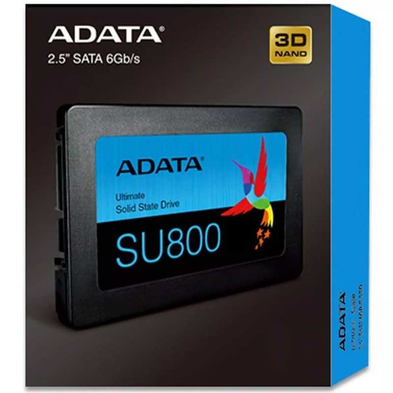 Unidad de Estado Solido SSD 1TB ADATA SU800 Laptop PC 2.5 ASU800SS-1TT-C 