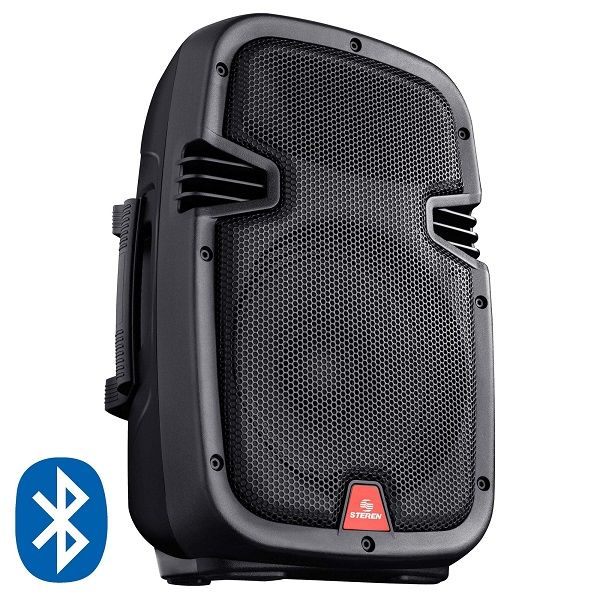 BAFLE PROFESIONAL BLUETOOTH DE 8" 1800W PMPO 20Wrms Steren