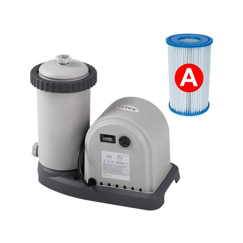 Alberca Cuadrada Prism Frame Extra Grande Con Bomba Intex