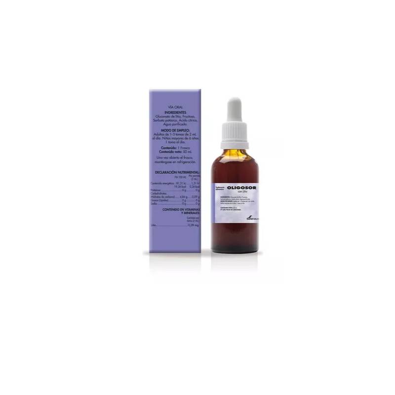 Oligosor Litio Frasco Con 50 Ml 37184 Soria Natural