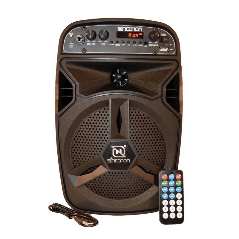 Bafles Amplificados 6.5 Pulgadas Bluetooth Portatil Necnon C
