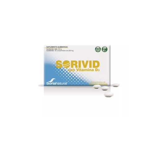 Sorivid Vitamina D3 Caja Con 48 Comprimidos 37344 Soria