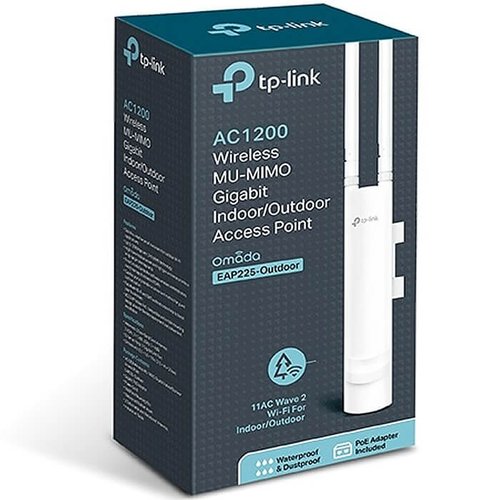 Access Point Tp-Link EAP225-Outdoor MU-MIMO AC1200 Gigabit Exteriores 2.4 & 5GHz