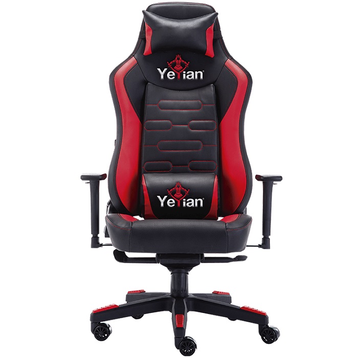 Silla YeYian Fury YAR-950 Gaming Chair Reclinable Negro-Rojo YAR-950R